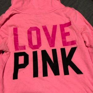 Victoria’s Secret PINK full zip with hood